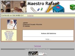 SALWAlib based Learning System: Maestro Rafael