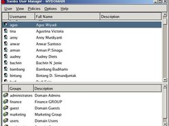 Main application window (with qvwm window manager)