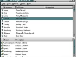 Main application window (with crux themes)