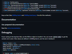 SAMKeychain Screenshot 1