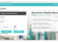 SammyEHR Screenshot 1