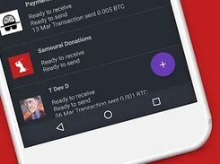 Samourai Wallet Screenshot 1
