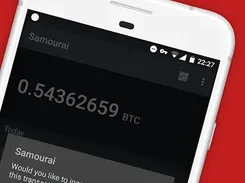 Samourai Wallet Screenshot 1