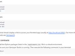 Sample GenLayer project Screenshot 1
