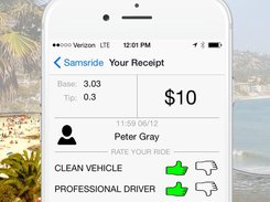 Samsride Dispatching System Screenshot 2