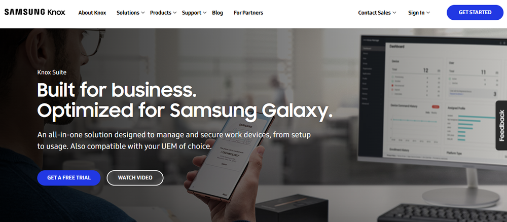 Samsung Knox Suite Screenshot 1