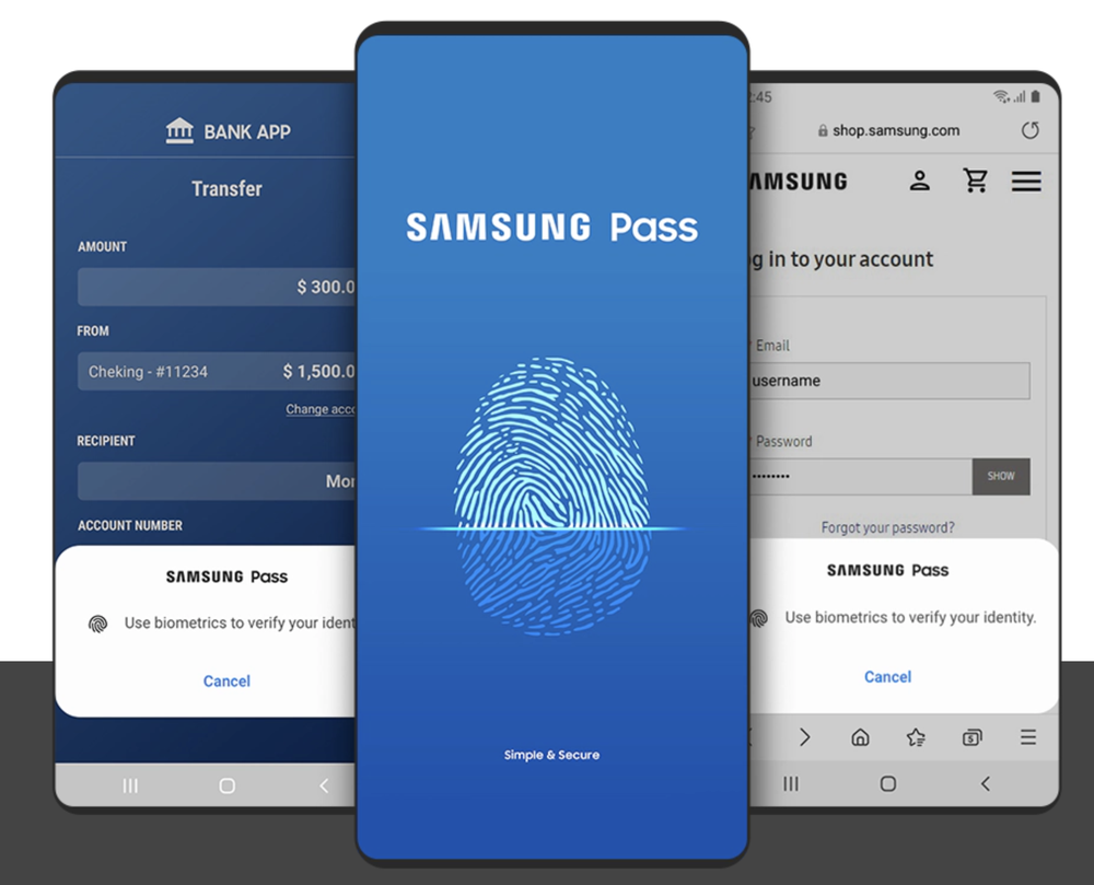 Samsung Pass Screenshot 1