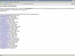 SandTrap 0.6 Trap Page (Firefox 1.0, Slackware 10)