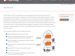 Sansay VSXi Software SBC Screenshot 1