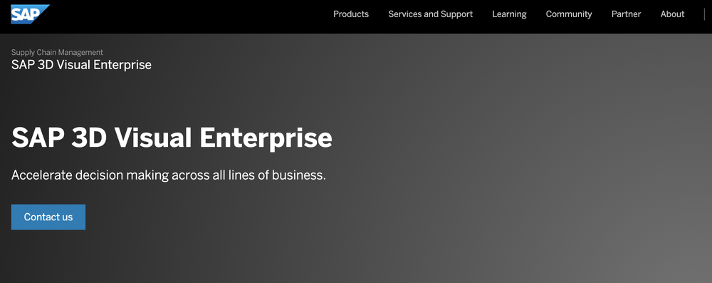 SAP 3D Visual Enterprise Generator Screenshot 1