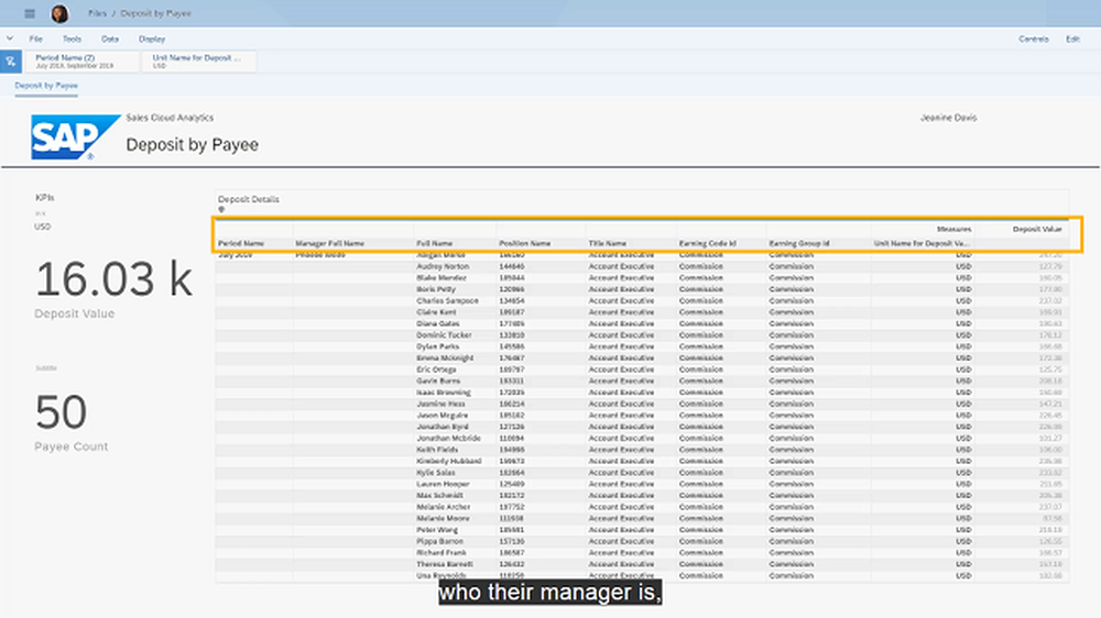 SAP Commissions Screenshot 1