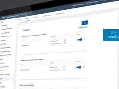 SAP Customer Consent Screenshot 1