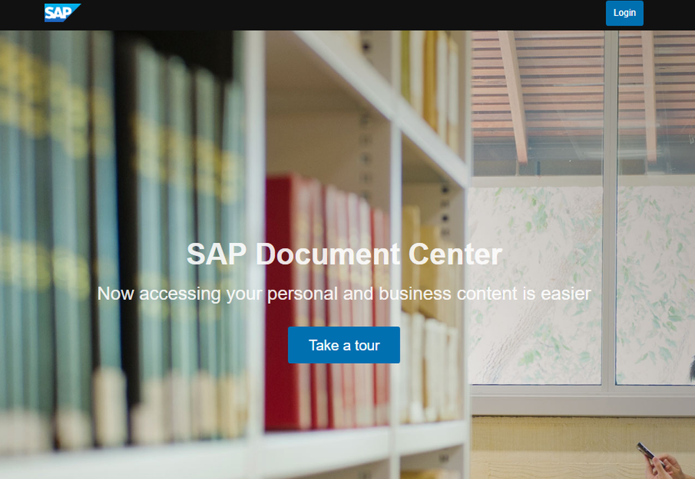 SAP Document Center Screenshot 1