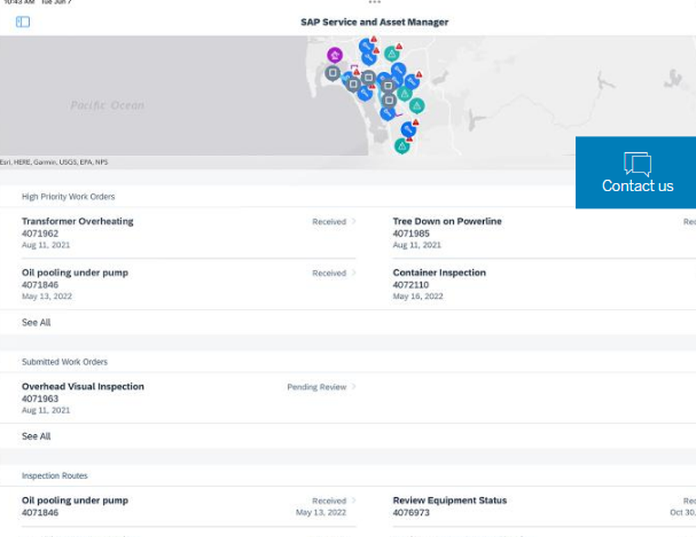 SAP Asset Manager Screenshot 1