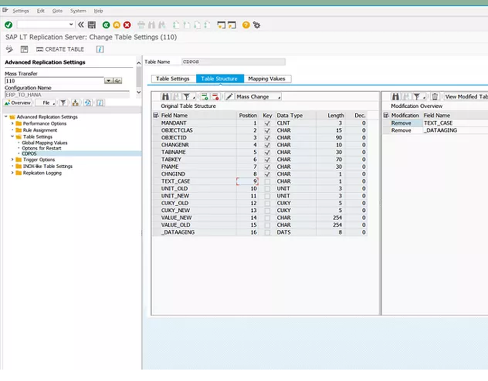 SAP Landscape Transformation Screenshot 1