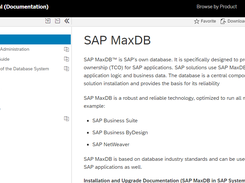 SAP MaxDB Screenshot 1