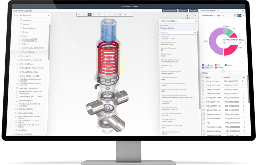 SAP PLM Screenshot 1