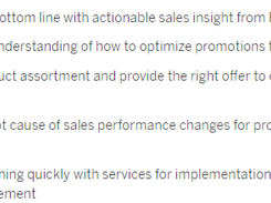 SAP Sales Insight for Retail Screenshot 2