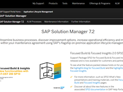 SAP Solution Manager Screenshot 1