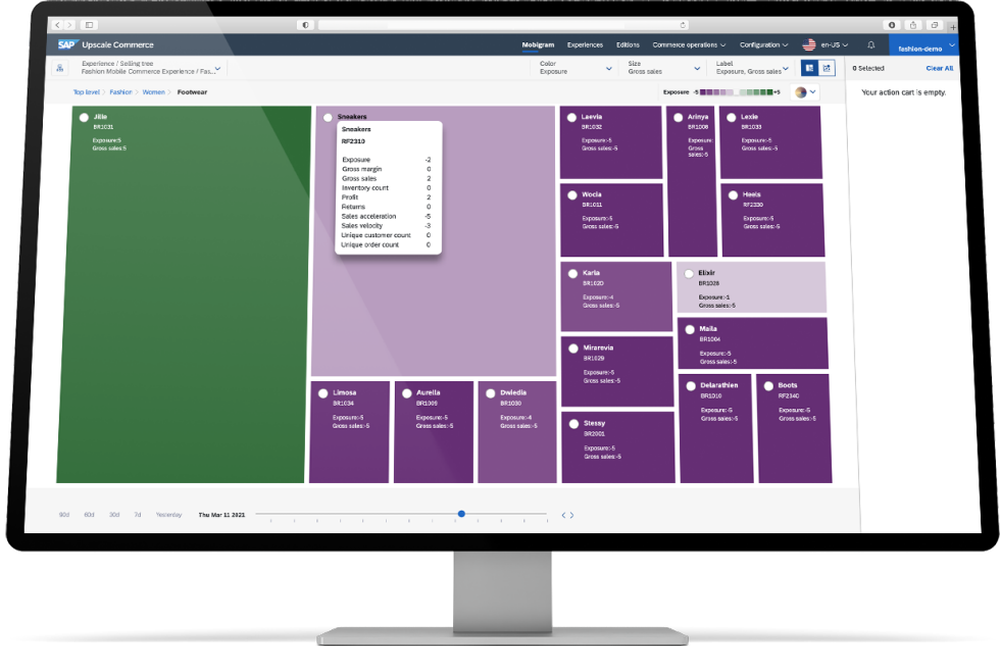 SAP Upscale Commerce Screenshot 1