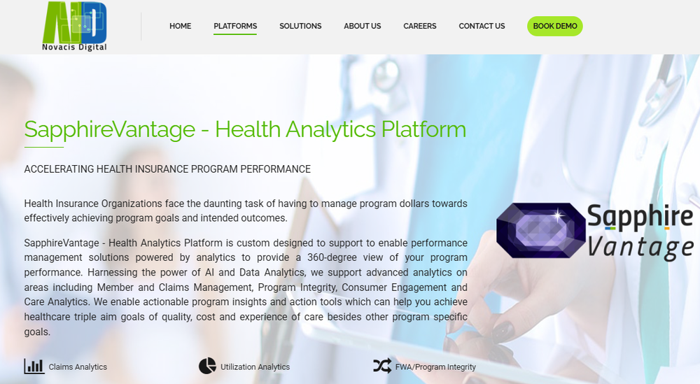 SapphireVantage Screenshot 1