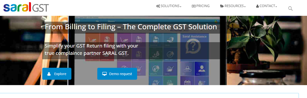 Saral GST Screenshot 1