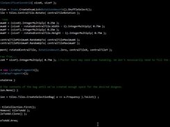 Using random and collection extensions to build a map