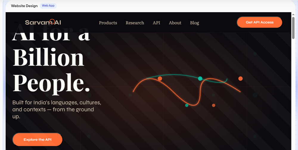 Sarvam 105B Screenshot 1