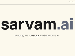 Sarvam AI Screenshot 1