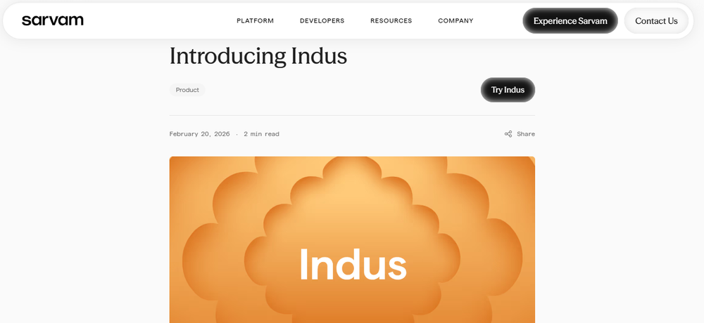 Sarvam Indus Screenshot 1
