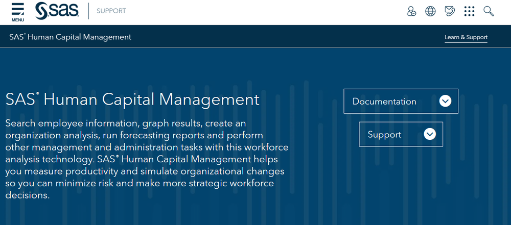 SAS Human Capital Management Screenshot 1