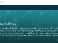 SAS Visual Data Science Screenshot 1