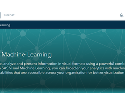 SAS Visual Machine Learning Screenshot 1