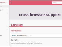 sassdoc Screenshot 1
