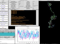 Main GUI of SASSIE running under VMD