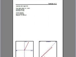 SatCalc 1.2 Print Preview
