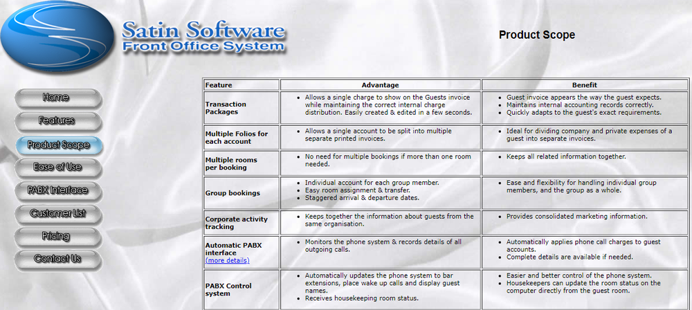 Satin Software Screenshot 1