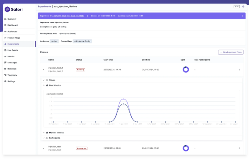 Satori LiveOps Screenshot 1