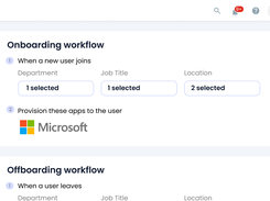 Onboarding and offboarding