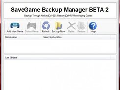 SaveGame Backup Manager BETA 2