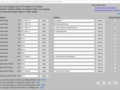 Configure Hotkeys Screen