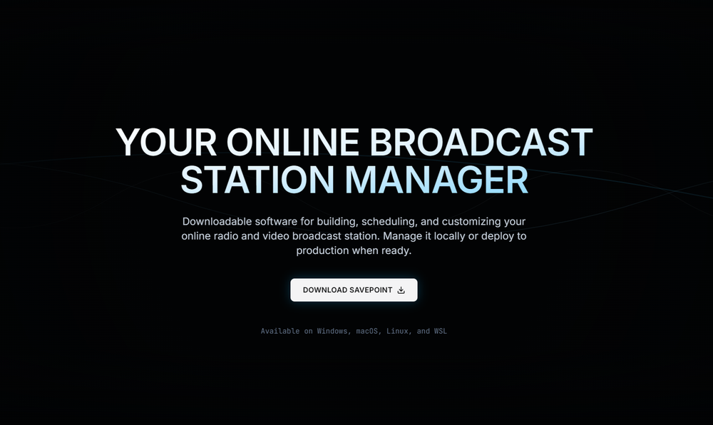 SavePoint Station Manager