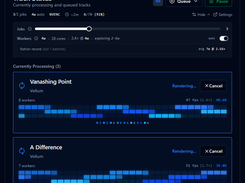 Pre-rendering media
