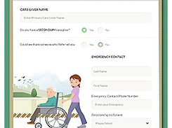 Saviance Patient Intake Tablet Screenshot 1