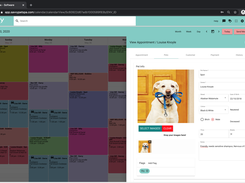 Pet Tab on calendar slideout