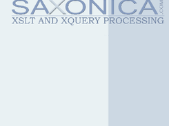 Saxon XSLT and XQuery Processor Screenshot 1