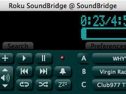 Sound Bridge Commander running on OS X