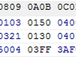 The previous program complied into SBI bytecode