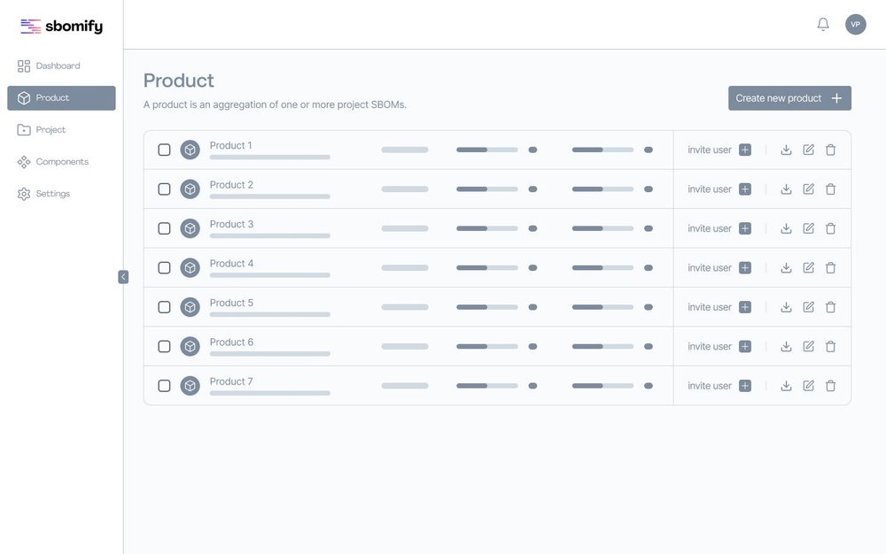 sbomify Screenshot 1