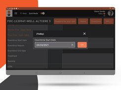 Scada-Lite FDCA - Asset numeric data entry